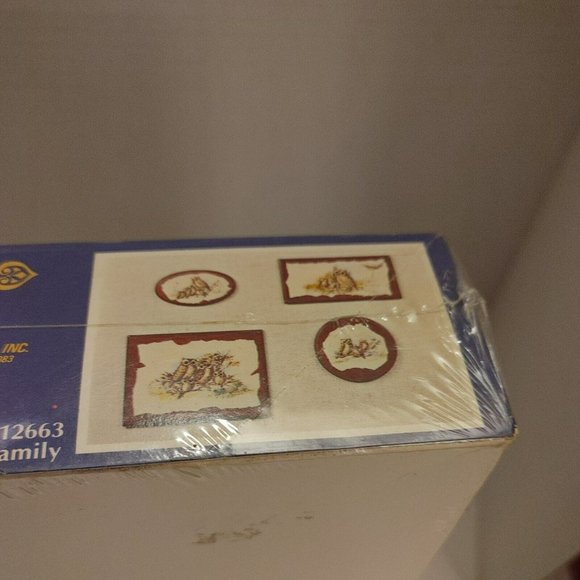 Decoupage Plaques Kit #12663 Owl Family by Cunningham Art Products Made in USA - Picture 6 of 7